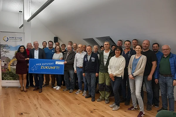 Teilnehmer am Starttermin Gemeindevision in Niedergrünbach am 7. April 2026
