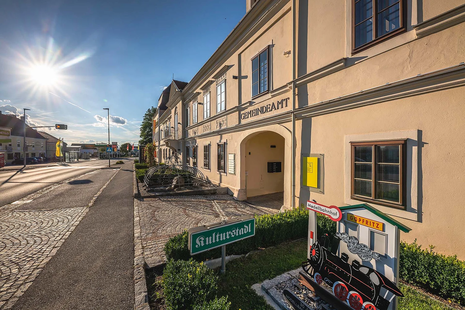 Gemeindeamt Göpfritz an der Wild im ehemaligen Schloss