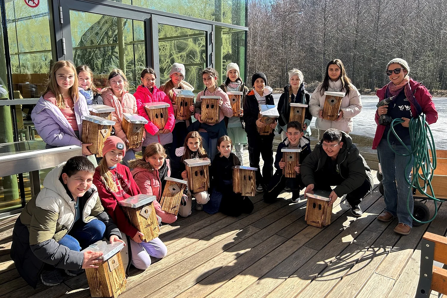 Schulausflug der Naturparkschule Schrems ins UnterWasserReich