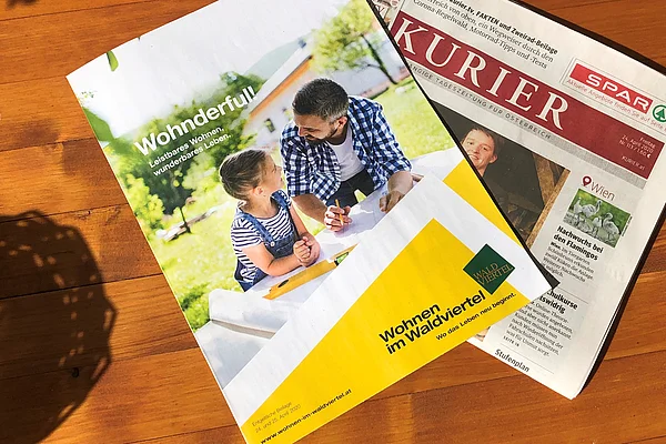 Cover Ausgabe 15 Wohnen im Waldviertel Journal