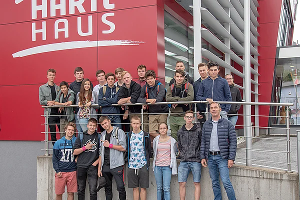 HTL Mödling zu Gast bei Hartl Haus