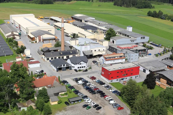 Luftbild HARTL HAUS Werk in Echsenbach im Waldviertel 