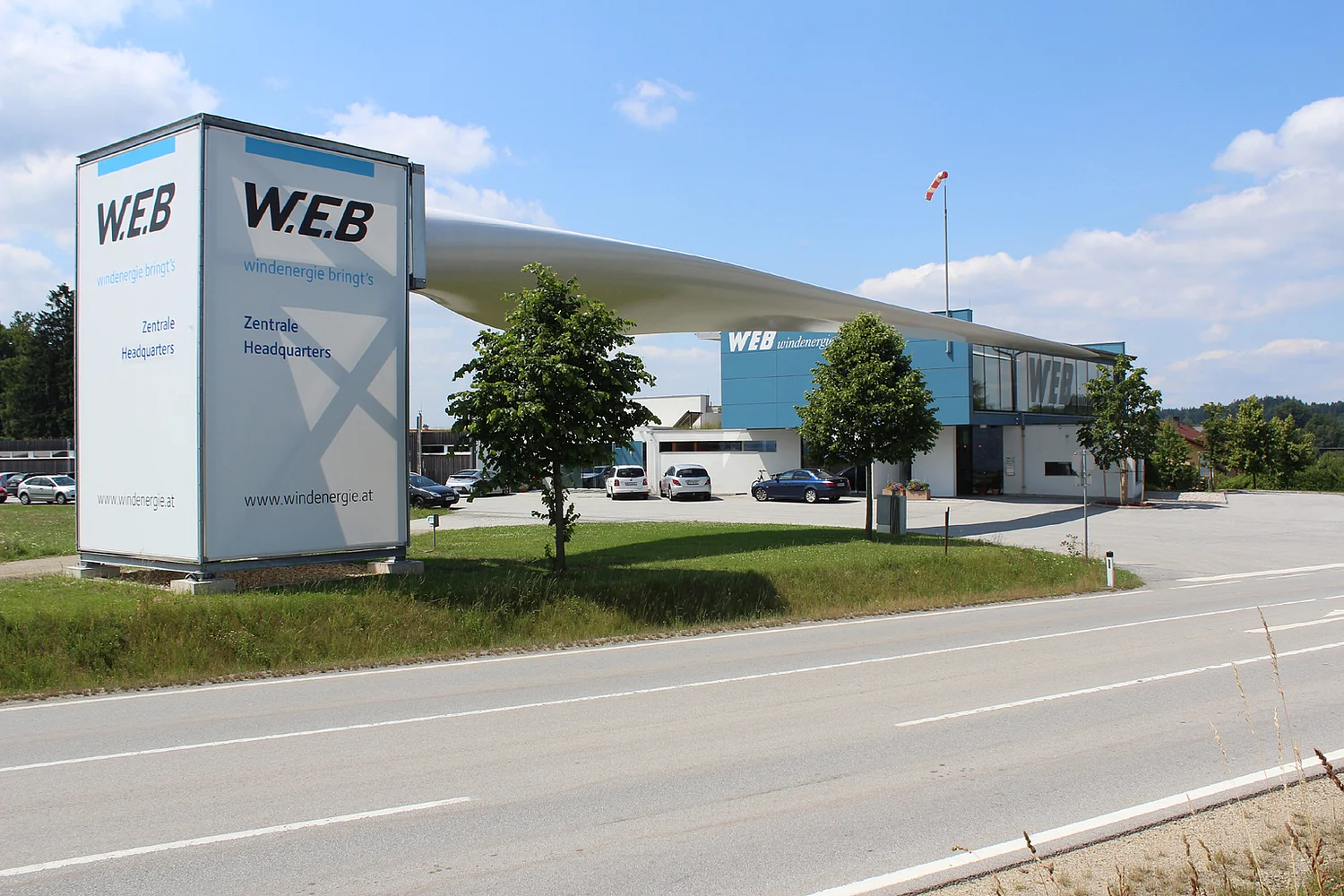 Firmensitz W.E.B in Pfaffenschlag bei Waidhofen an der Thaya