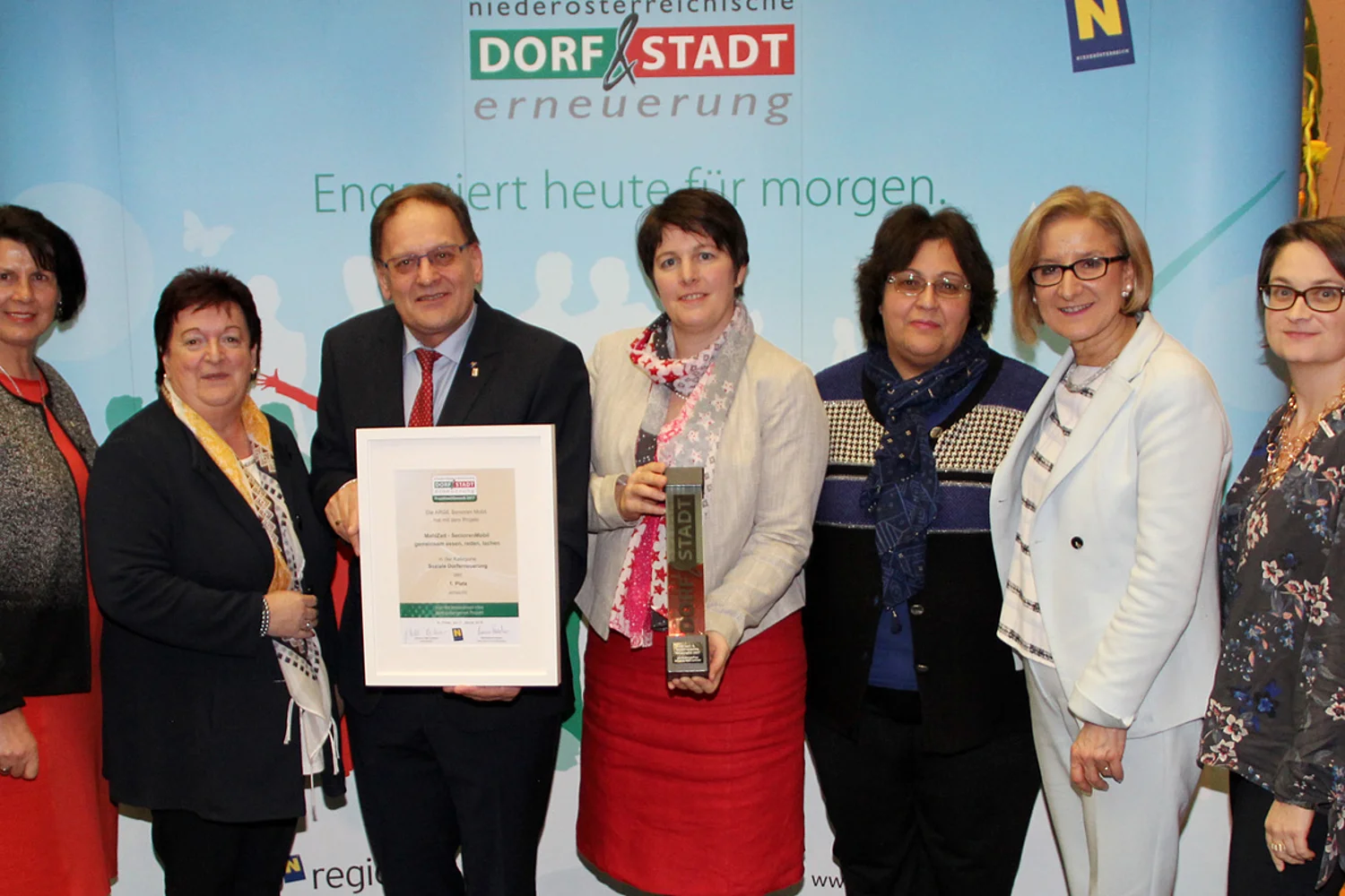 Siegerehrung Dorf- und Stadterneuerung 2018 