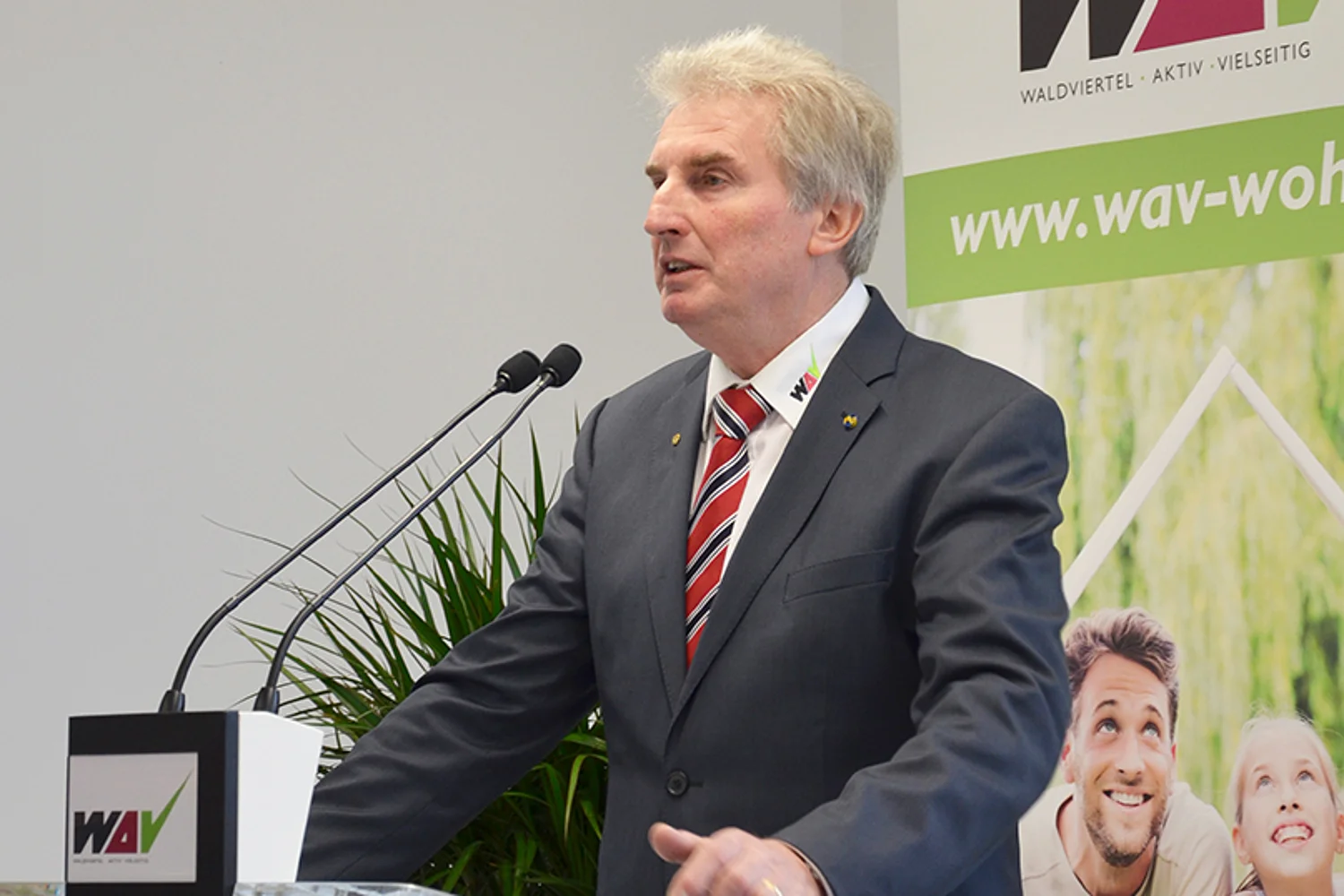 Johann Pamperl Eröffnung Bürozubau WAV 2017