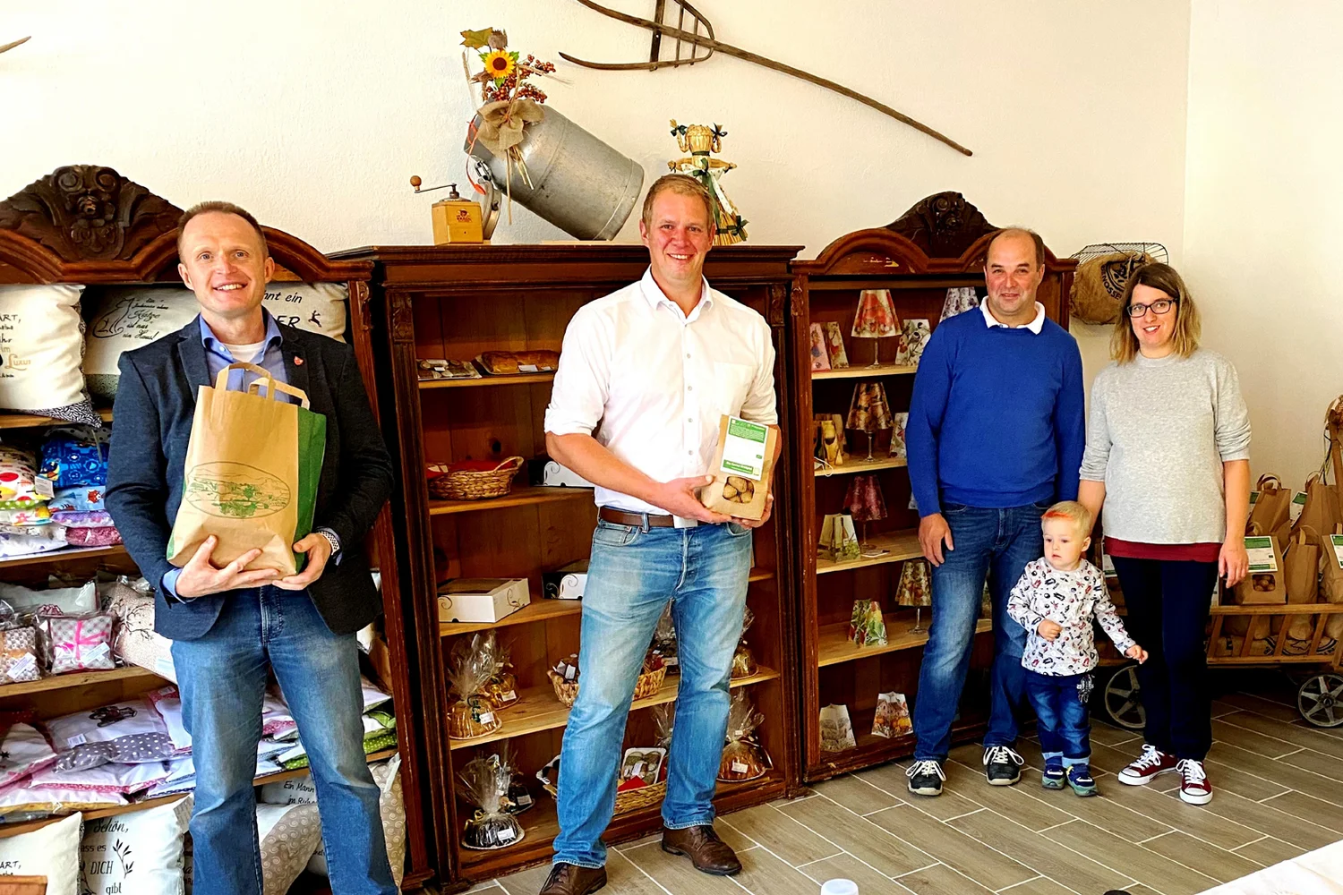 Im Hofladen in Litschau