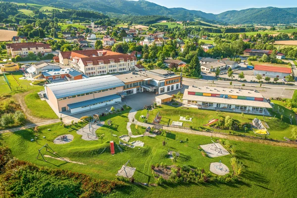 HLUW Yspertal aus der Vogelperspektive