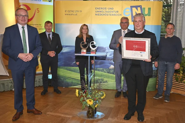 Auszeichnung e5 Gemeinde Albrechtsberg an der Großen Krems