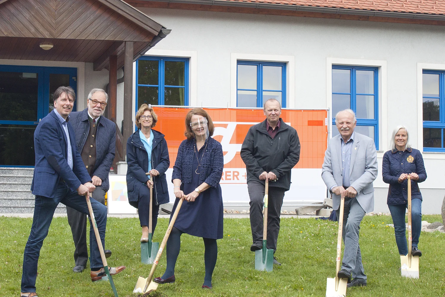 Spatenstich Kindergarten-Zubau Sigmundsherberg 