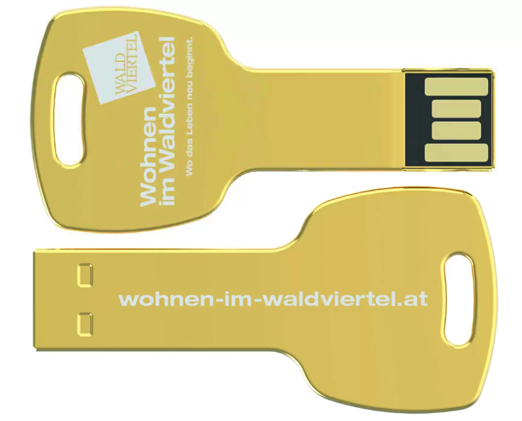 goldener Schlüssel USB Stick
