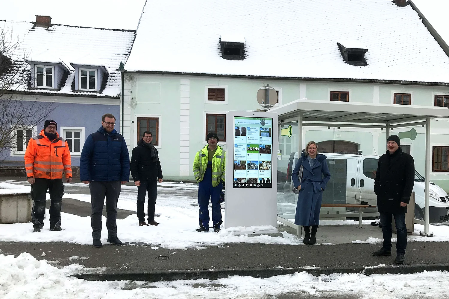 Infoterminal in Rastenfeld