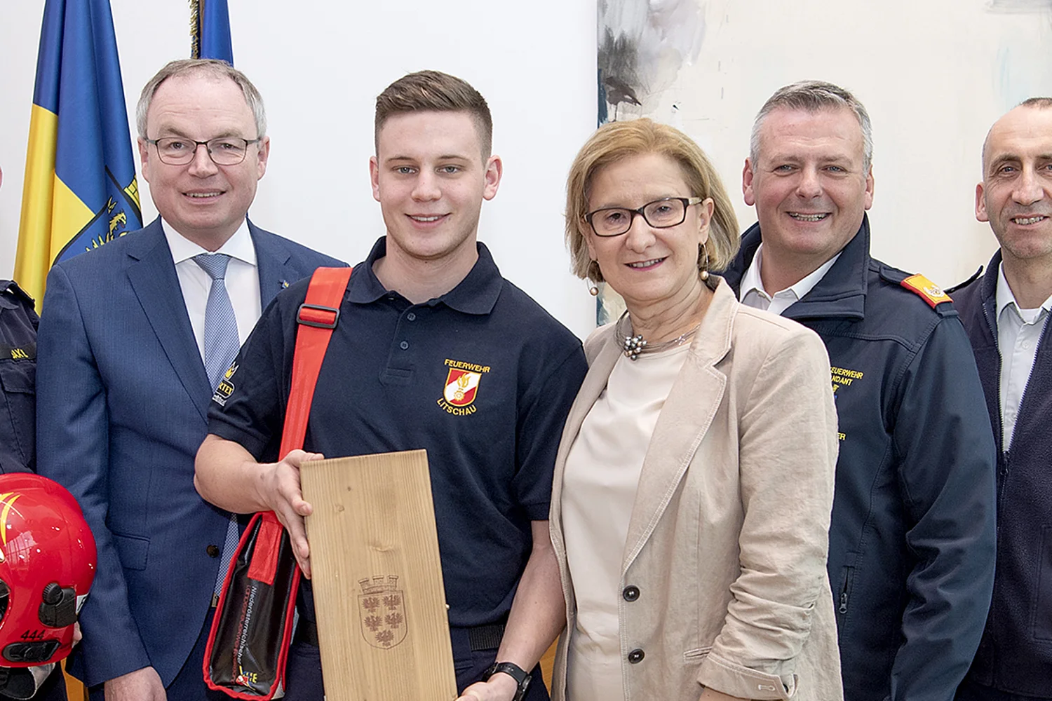 Sebastian Jungbauer aus Litschau ist 99.000ster Feuerwehrmann Niederösterreichs