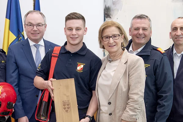 Sebastian Jungbauer aus Litschau ist 99.000ster Feuerwehrmann Niederösterreichs