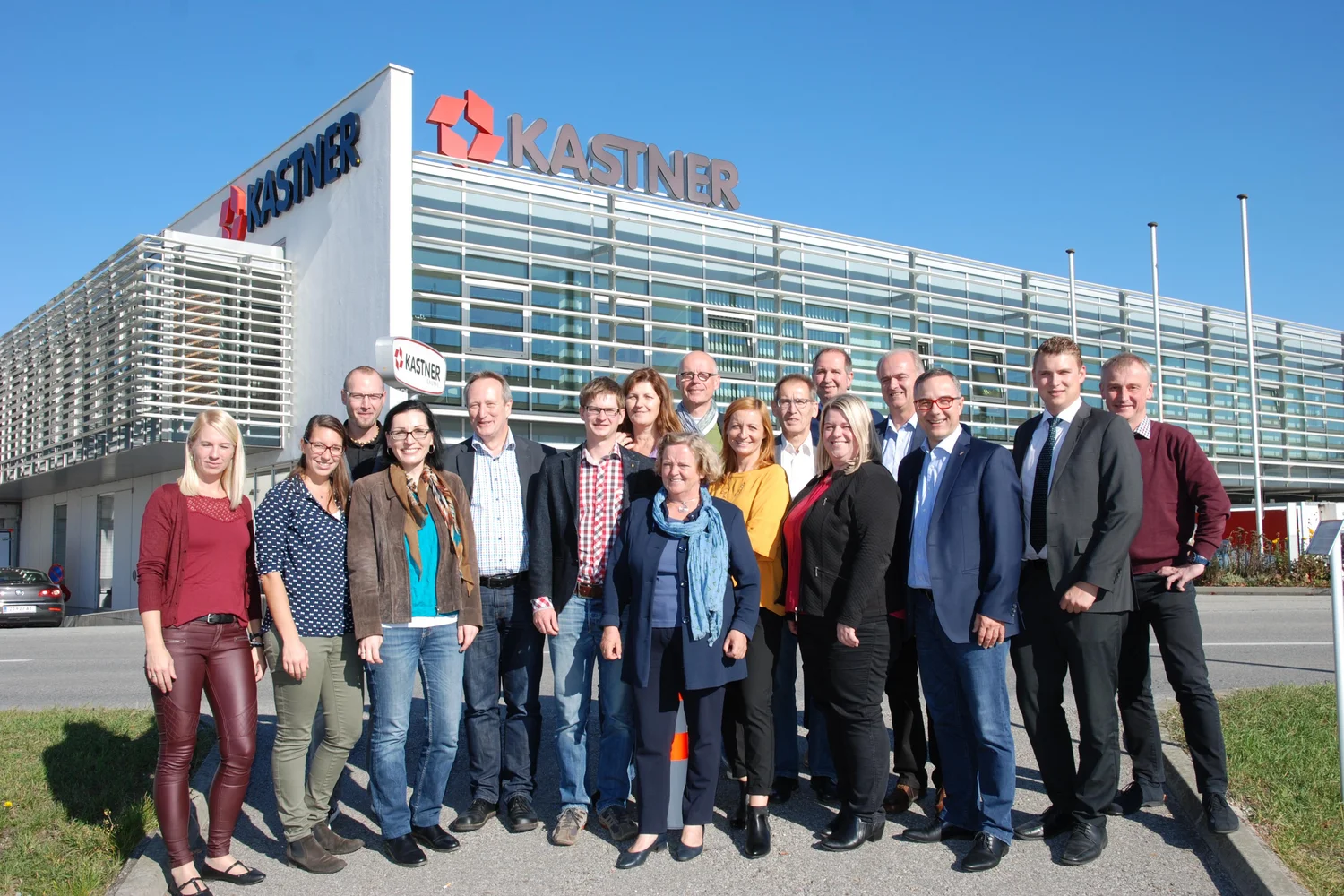 Projektsteuerungsgruppe traf sich bei KASTNER Gruppe in Zwettl