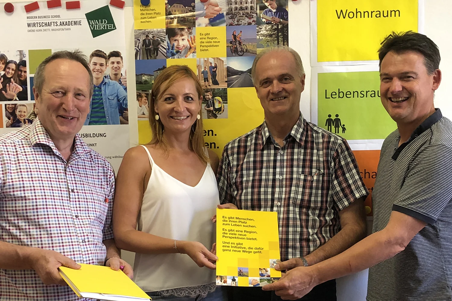 Wohnen im Waldviertel Team Wallenberger Sillipp Bruckner Linsbauer
