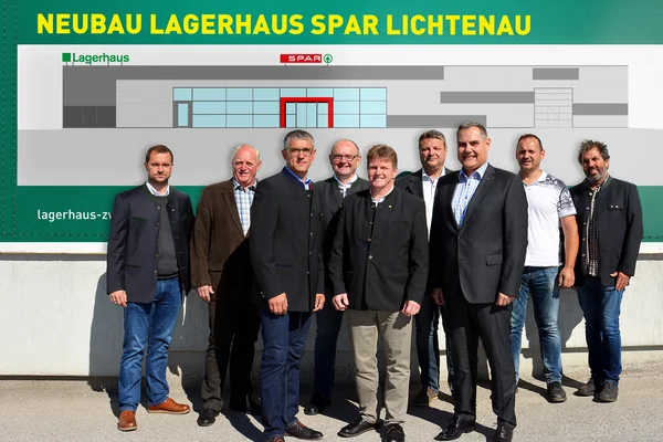 Neubau Lagerhaus und Spar-Markt in Lichtenau
