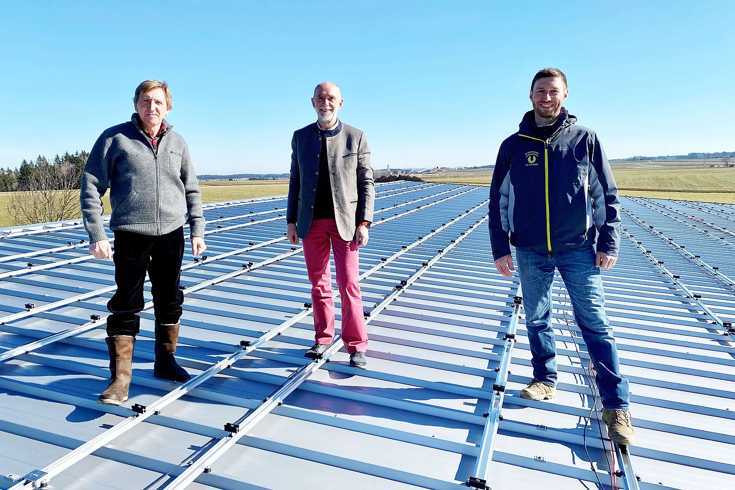 Johann Rauch, Josef Schaden, Andreas Holzmüller PV Schweiggers