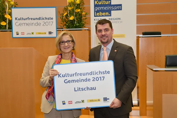Johanna Mikl-Leitner und Rainer Hirschmann 2018