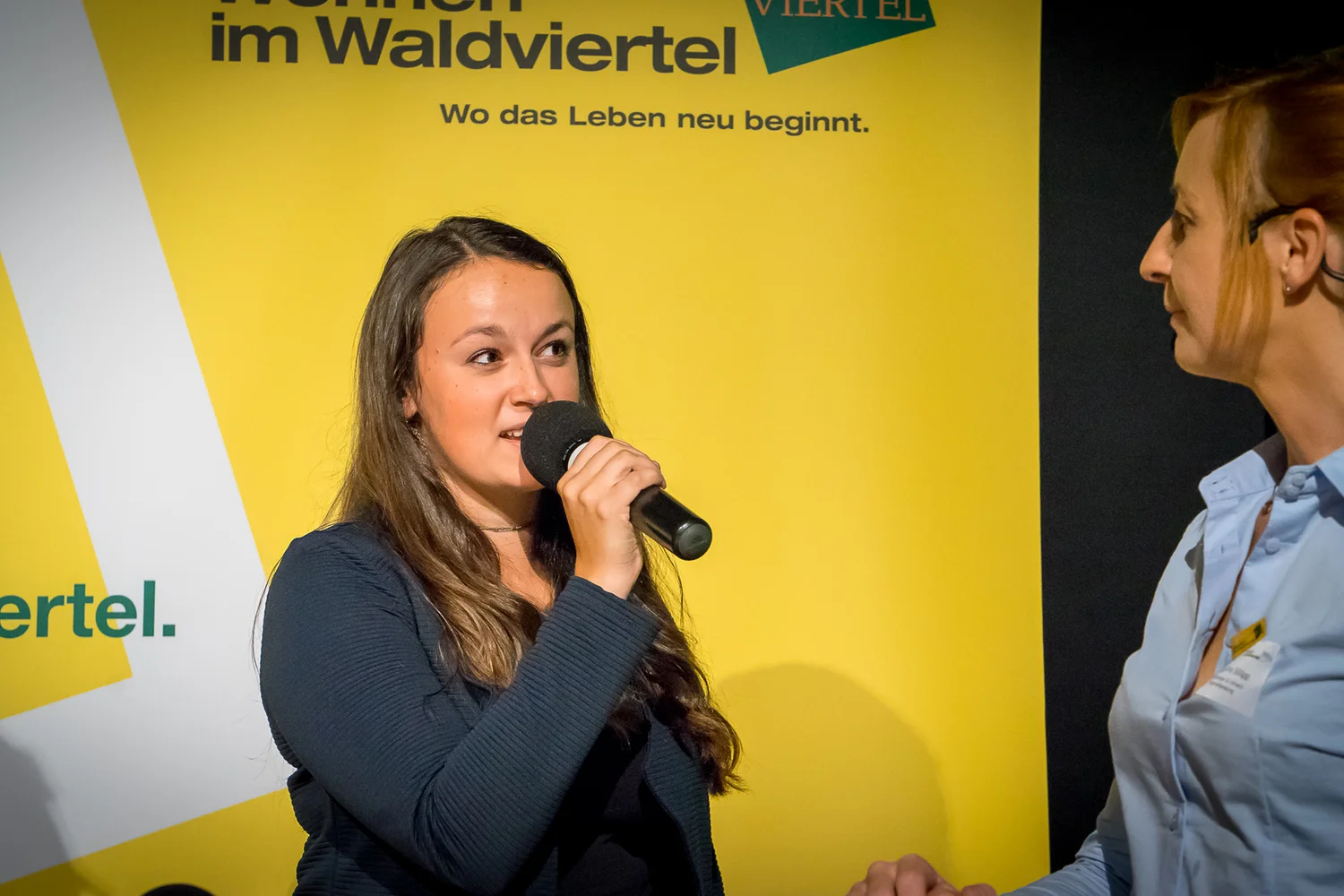 Landesleiterin Anna Haghofer beim Botschaftertreffen 2017