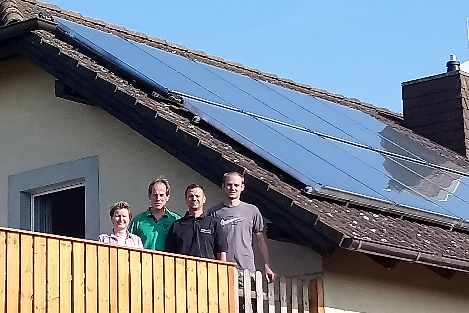 Solarwärme für Warmwasser und Heizung im Sporthaus St. Bernhard-Frauenhofen