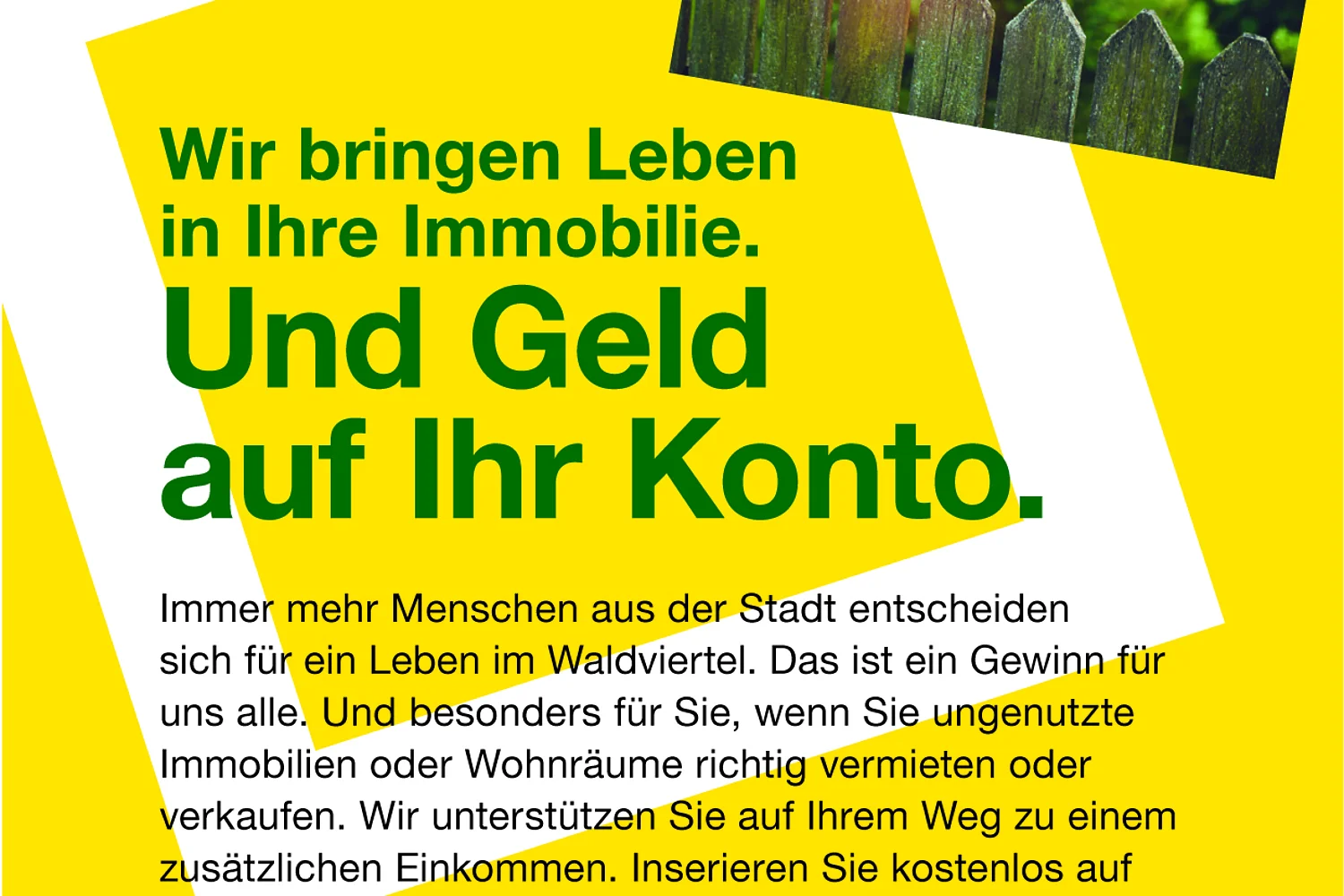 Immobilien im Waldviertel verkaufen zahlt sich aus